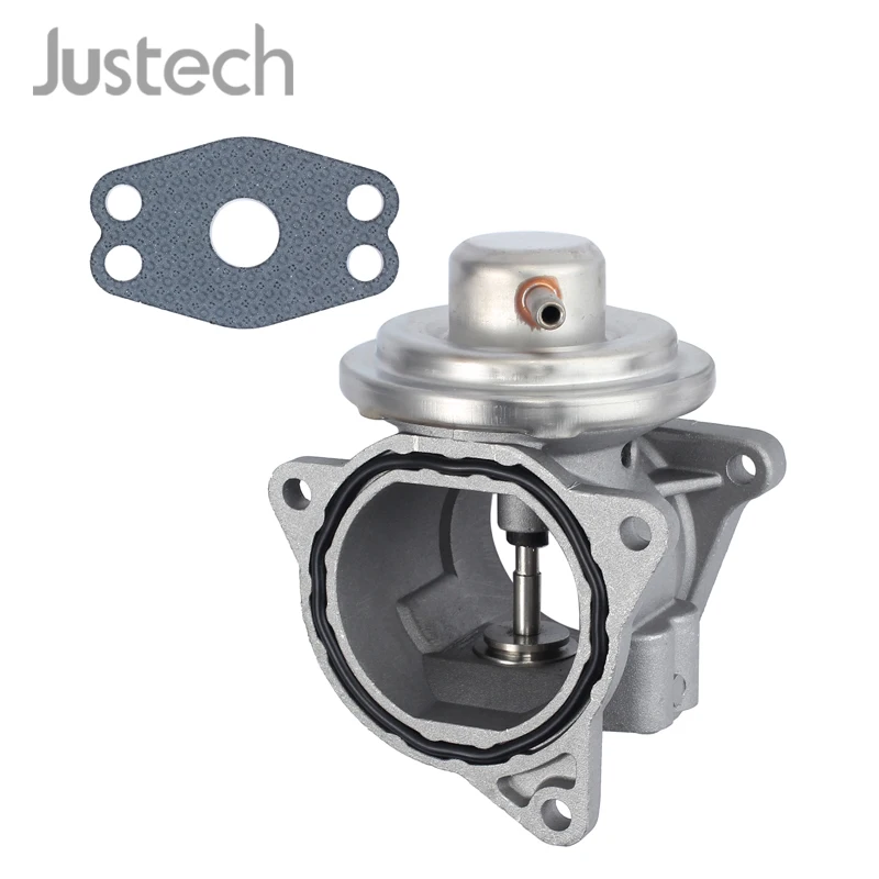 Клапан EGR Justech с прокладкой для AUDI VW Golf Touran Jetta Passat SEAT SKODA 1 9 2 0 TDI 038131501AN 038131501AF|Клапан