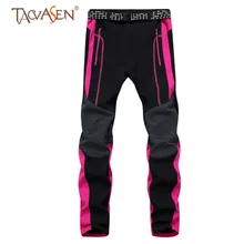 TACVASEN походные мягкие брюки женские Треккинговые Брюки ветрозащитные уличные Брюки флисовые брюки зимние альпинистские штаны