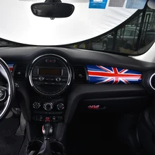 Car Central control instrument panel decoration sticker For MINI COOPER F55 F56 F57 JCW car styling Modification accessories