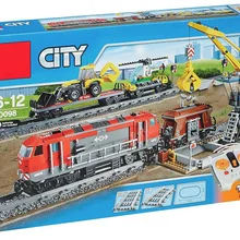 Блоки дистанционного управления Серия города тяжелый поезд строительные блоки комплекты кирпичей развивающие игрушки подарки