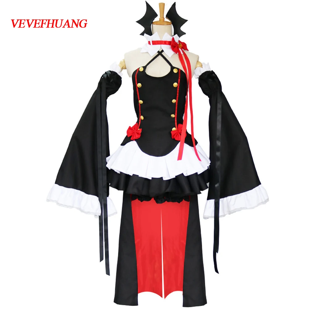 Костюм для косплея VEVEFHUANG аниме сераф из Конца Owari No Seraph Krul Tepes полный комплект