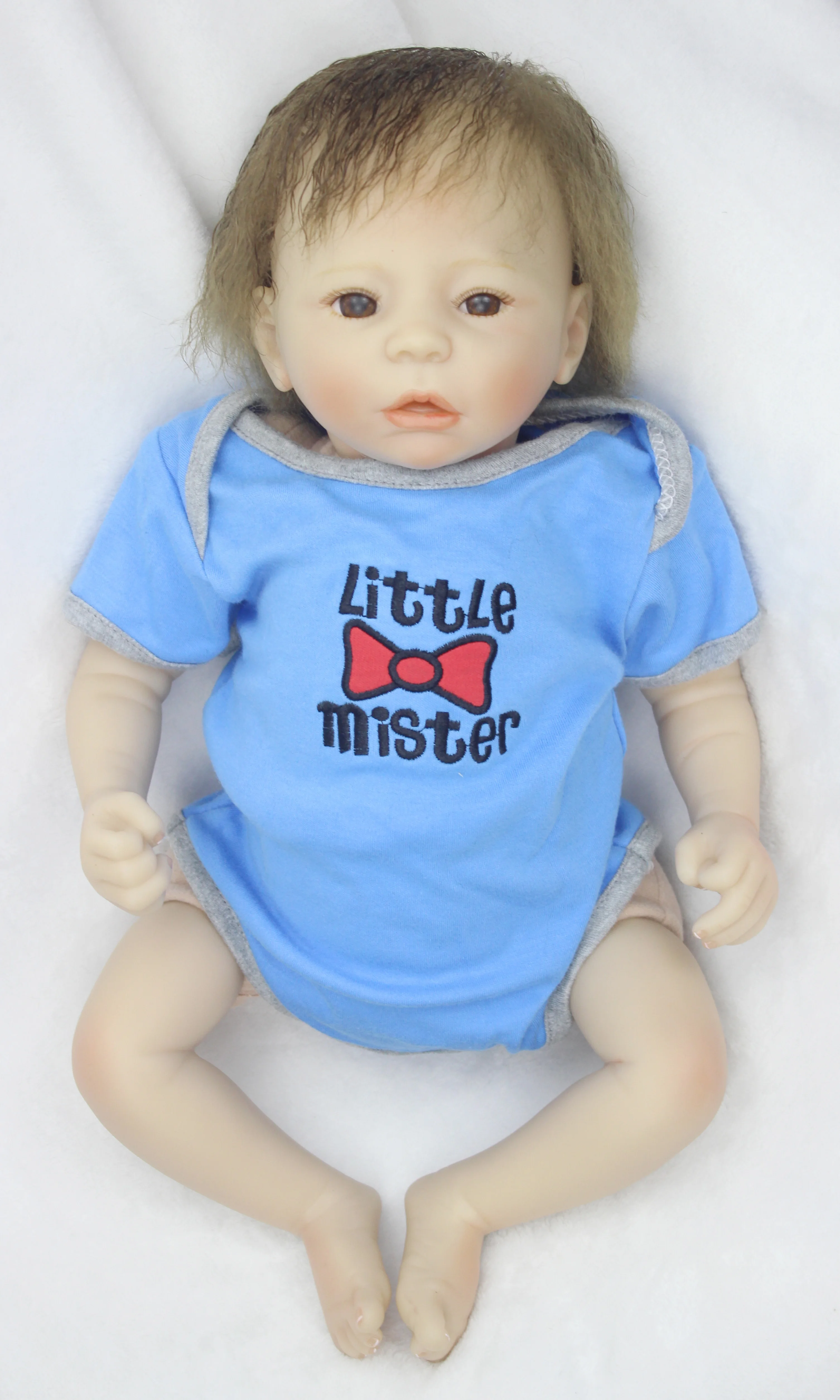 OtardDolls Baby Reborn Doll 18 дюймов силиконовые виниловые Bebe Reborn Dolls реалистичные куклы для маленьких мальчиков, игрушки в подарок