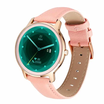 

Newwear R18 Smart Watch 7.3mm Ultra-thin Case Heart Rate Blood Pressure Oxygen Monitor Customized Watch Face Smartwatches Women