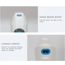 Бытовой многофункциональный Электрический Очиститель зубов Портативный Красный Зубы вода флоссинг чистки зубов устройство