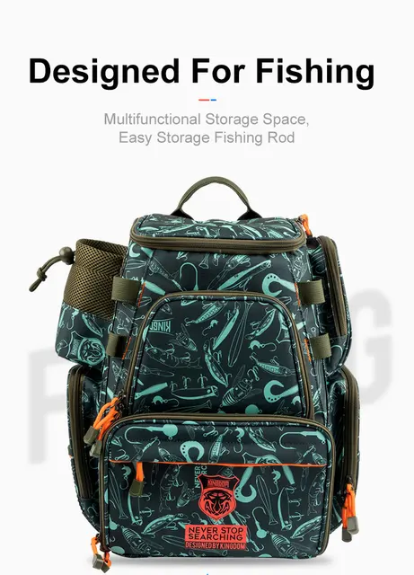 Fishing Tackle Large Backpack  Fishing Backpack Tackle Bags - 4 Fishing  Bag Tackle - Aliexpress