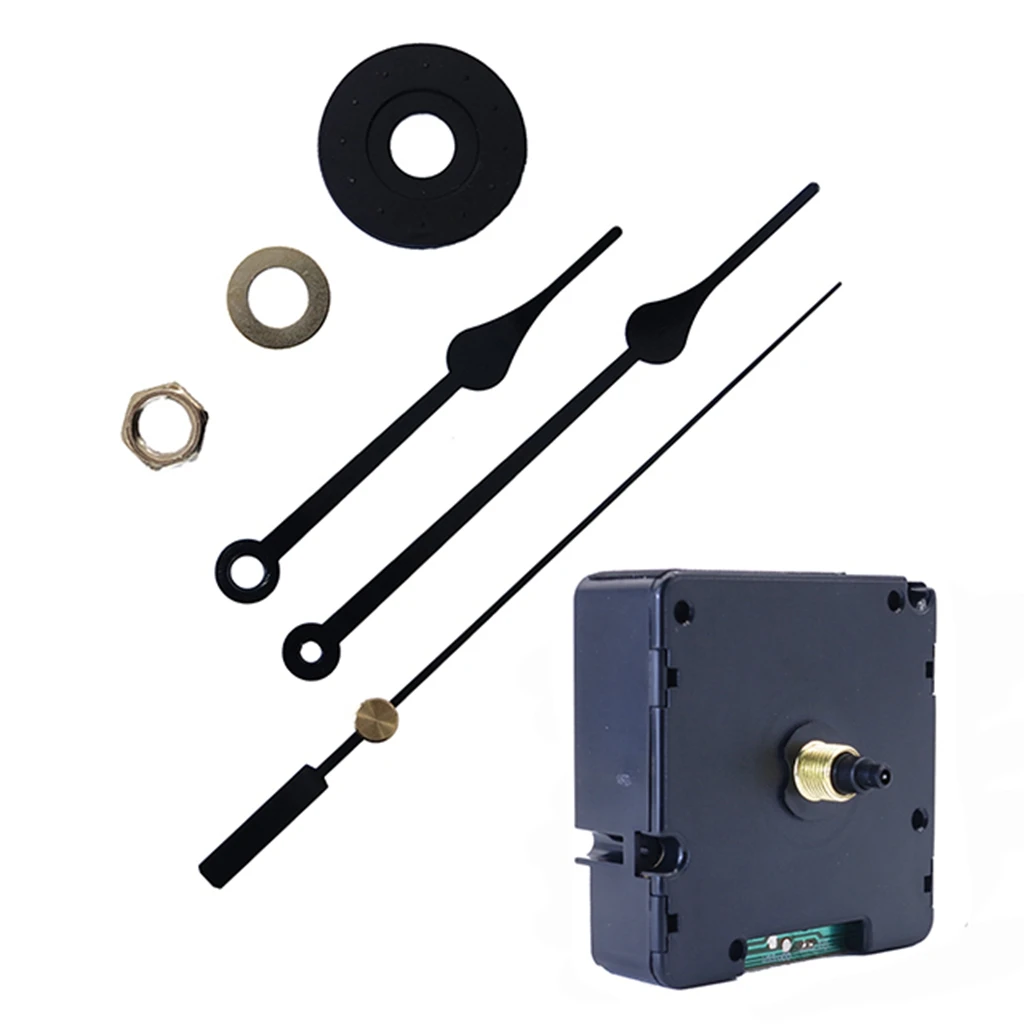 DIY Craft Radio Controlled Ticking Quartz Clock Hand Movement Mechanism Kit afbeelding