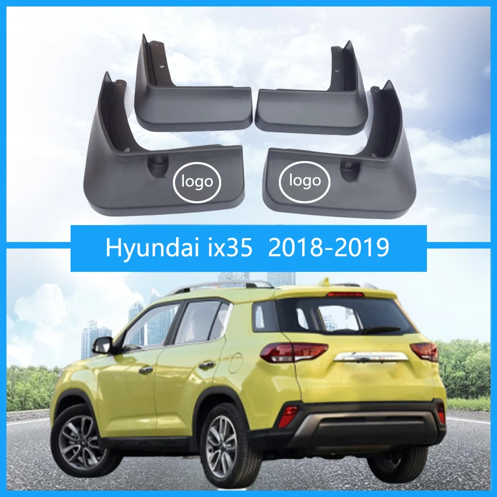 Для hyundai ix35 брызговики hyundai крылья ix35 брызговики Брызговики автомобильные аксессуары авто Стайлинг 2009 - Цвет: IX 35(18-19)