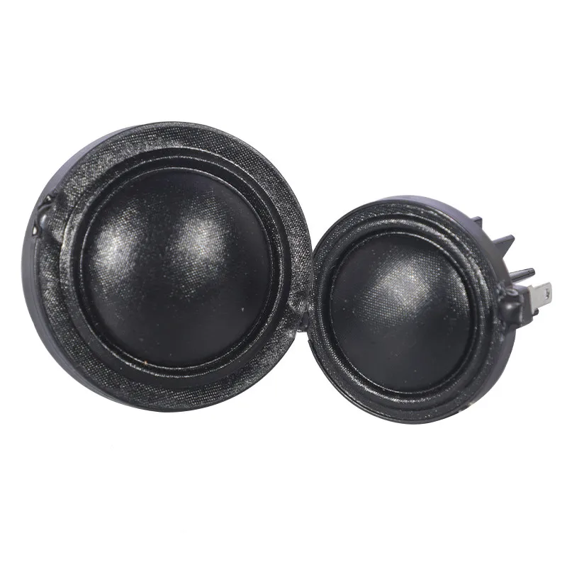 2pc Hifi 1 인치 1.5 인치 트위터 스피커 유닛 4/ 6/ 8ohm 30W 19/25 CoreSilk 필름 (자동차 오디오 용 방열판 포함) Diy 네오디뮴 New