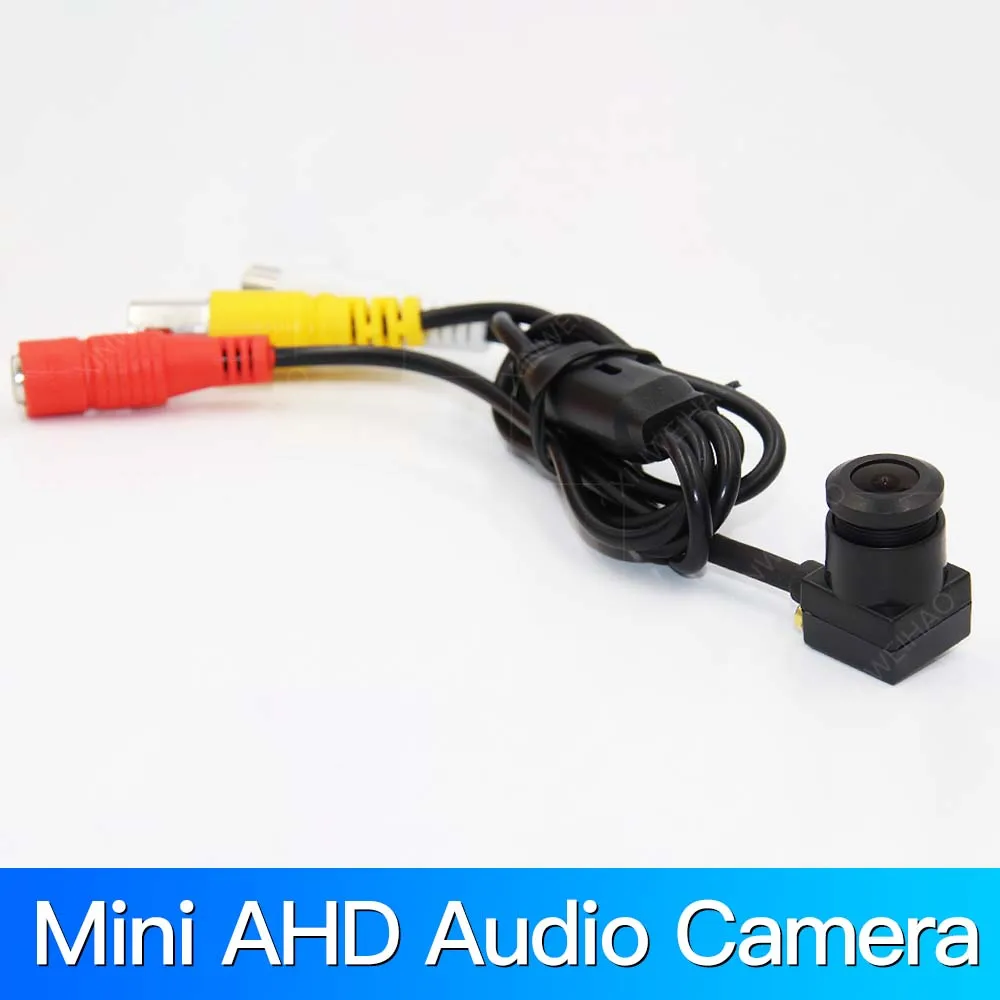 

HD Metal Bullet 1080P SONY IMX323 AHD Mini Surveillance Camera CCTV H.264 1.8mm Lens 2MP Wired Security Camera with microphone