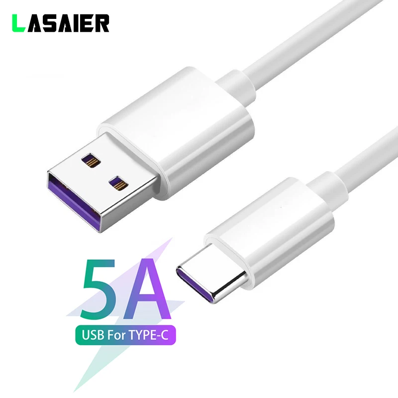 5А usb type C кабель оригинал для huawei P20 Pro lite mate 9 10 P10 Plus V10 3 1 Supercharge супер заряднеое
