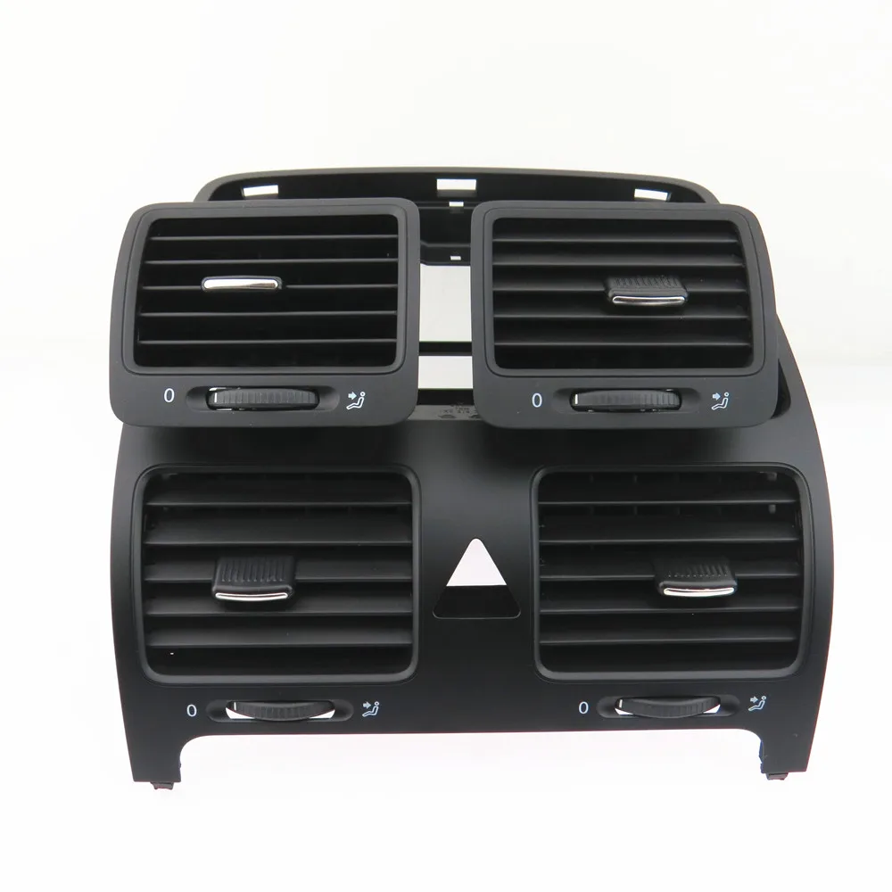 FHAWKEYEQ Black Dashboard Cooling A/C Outlet Air Vent Suit For VW Jetta MK5 Golf Rabbit 1K0 819 703 704 1KD 728 | Автомобили и