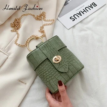 

Women's Designer Luxury Handbag 2020 Fashion New High quality PU Leather Women Handbags Crocodile pattern Shoulder Messenger Bag