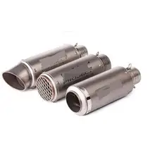 61 мм Универсальный мото rcycle выхлопная труба Akrapovic мото выхлопная труба глушитель Yoshimura глушитель для S1000RR GSXR1000 R6