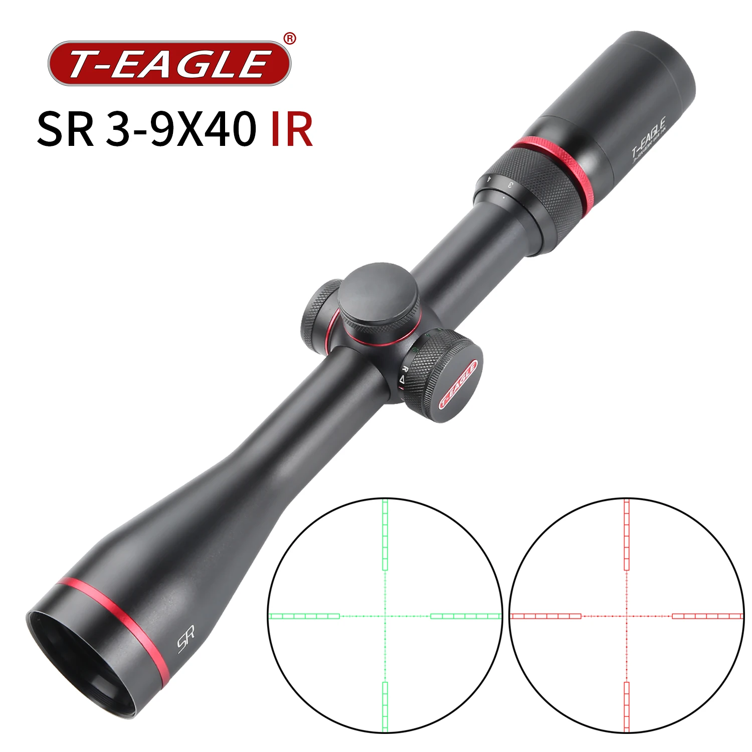 Description Picture 2 of itemT-EAGLE Optics SR 3-9X40IR Tactical RiflesScope Air Gun Rifle Scopes Hunting Spotting Collimator Optical Airsoft Sight