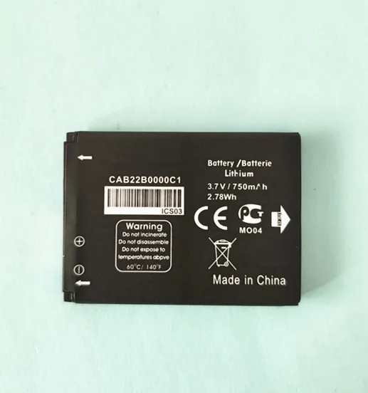 B-TAIHENG CAB0400000C1 Аккумулятор для ALCATEL One Touch 103 103A 105 105A OT-2012D CAB2170000C1 CAB30M0000C1 CAB3010010C1 |