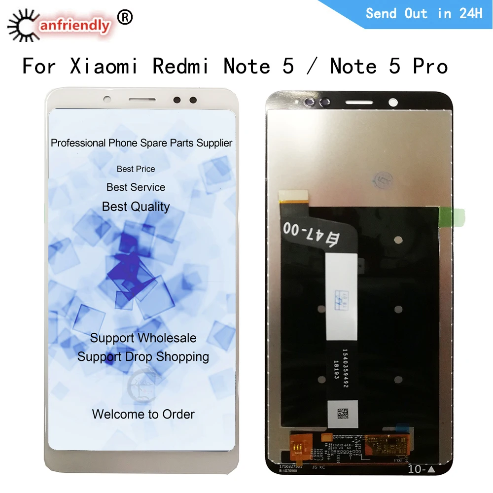 Для Xiaomi redmi note5 note 5 pro ЖК дисплей + сенсорная панель экран стекло замена дигитайзер