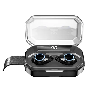 

Wireless Headphones Earphones Touch Control Bluetooth Earphone with Microphone Sport Waterproof Headset+3300mAh Charging Box