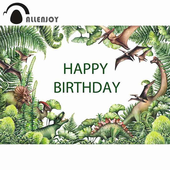 Allenjoy задний план для фотографии с рисунками динозавров хороший подарок на день
