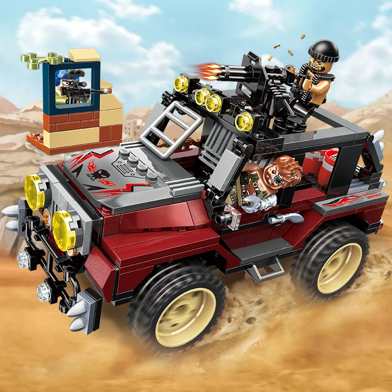 

Legoingly SWAT/Police Commando Constructor Model Kit Building Blocks Compatible Bricks Toys for Boys Children Modeling