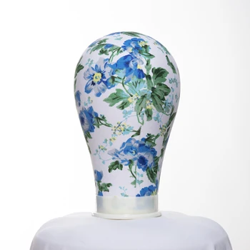 

canvas block mannequin head for wig making kit wig head mannequine styrofoam support 22/22/22/24 inch