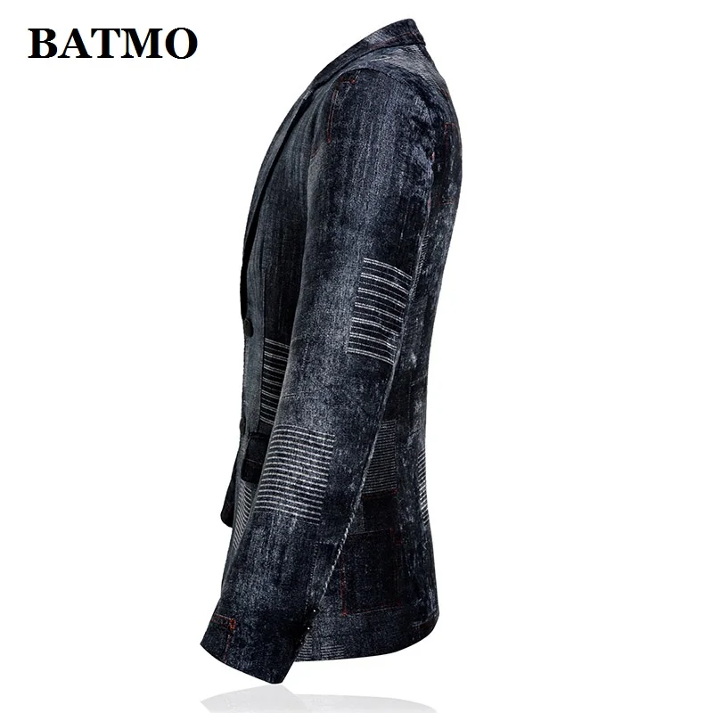 BATMO 2019 Новое поступление высокого качества Модный повседневный мужской блейзер