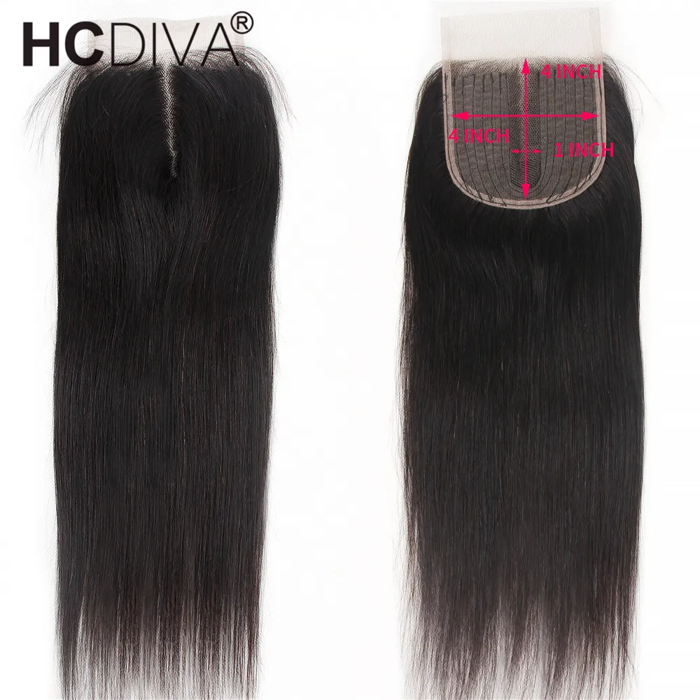Feixes de Cabelo Humano em Linha Reta com Fechamento Pacotes com Fechamento do Laço Humano com 4x4 Polegada Brasileiro Remy 40 4 7 Cheap Pacotes com 34 com fecho