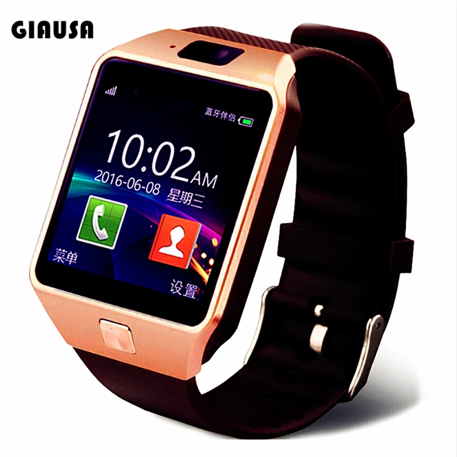 

Smart watch DZ09 Smart Clock Support TF Card SIM Camera Sport Bluetooth Wristwatch for Samsung Huawei Xiaomi Android Phone