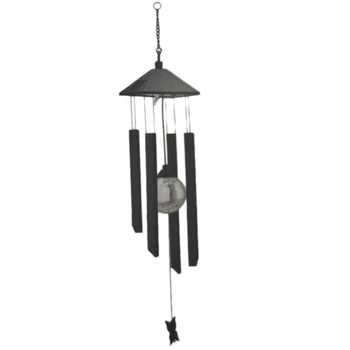 

Solar Powered Color Changing LED Wind Chimes Bells Home Garden Decor Light Lamp
