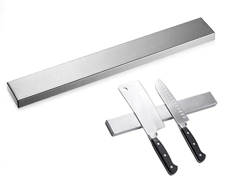 Настенный магнитный держатель для ножей, держатель для ножей, супер сильная присоска, магнитная лента, органайзер, нож, кухонные инструменты