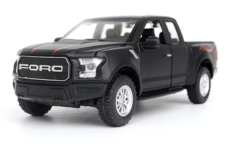 Горячий подарок 1:32 Ford F150 полицейская звукосниматель сплава модель, имитация металлического звука и света оттяните назад, детские игрушки