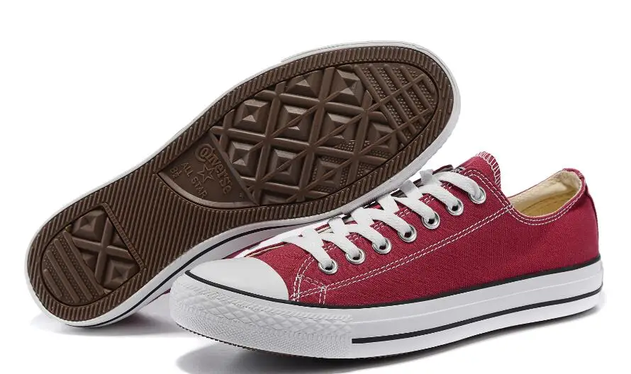 Классические холщовые Кроссовки Converse all star для мужчин и женщин низкие