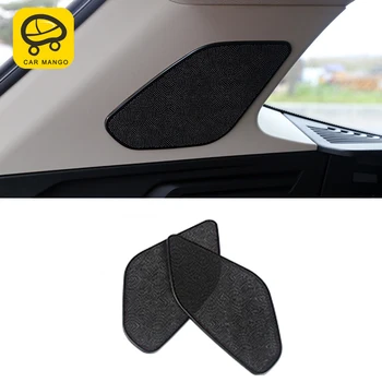 

CarManGo for 2018 2019 BMW X3 G01 Car Door Gate Loudspeaker Sound Circle Cover Trim Frame Sticker Interior Mouldings Accessories