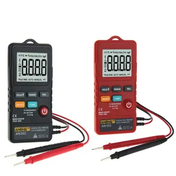 

Aneng An-302 High-Precision Intelligent Gear Recognition Multimeter Electrician Maintenance Instrument Universal Table