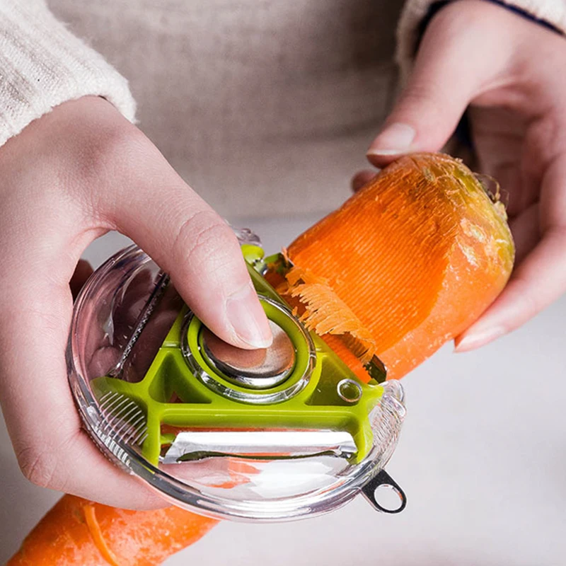 Vegetable Peeler Fruit Peeler With Container Carrot And Potato Peeler With  Ultra Sharp Durable Blades For Home Kitchen Use - AliExpress
