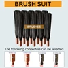 1pc/10pcs Polishing Brush Head For Stainless Steel Weld Bead Processor Welding Seam Cleaning Machine With M6/M8 Thread 5