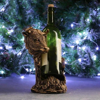 

Bottle stand "Bull", bronze, 16x21x25cm 5138081