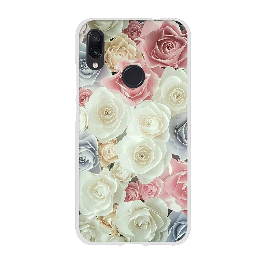 Xiaomi Redmi Note 7 Note7 PRO Case Silikon Lembut Fundas Xiaomi Redmi Note 7 Coque Hitam TPU Case Pelindung 6.3