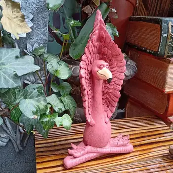 

European Style Resin Yoga Flamingo Zen Big Lawn Garden Decoration Animals Outdoor Landscape Waterscape Sculptures Ornaments