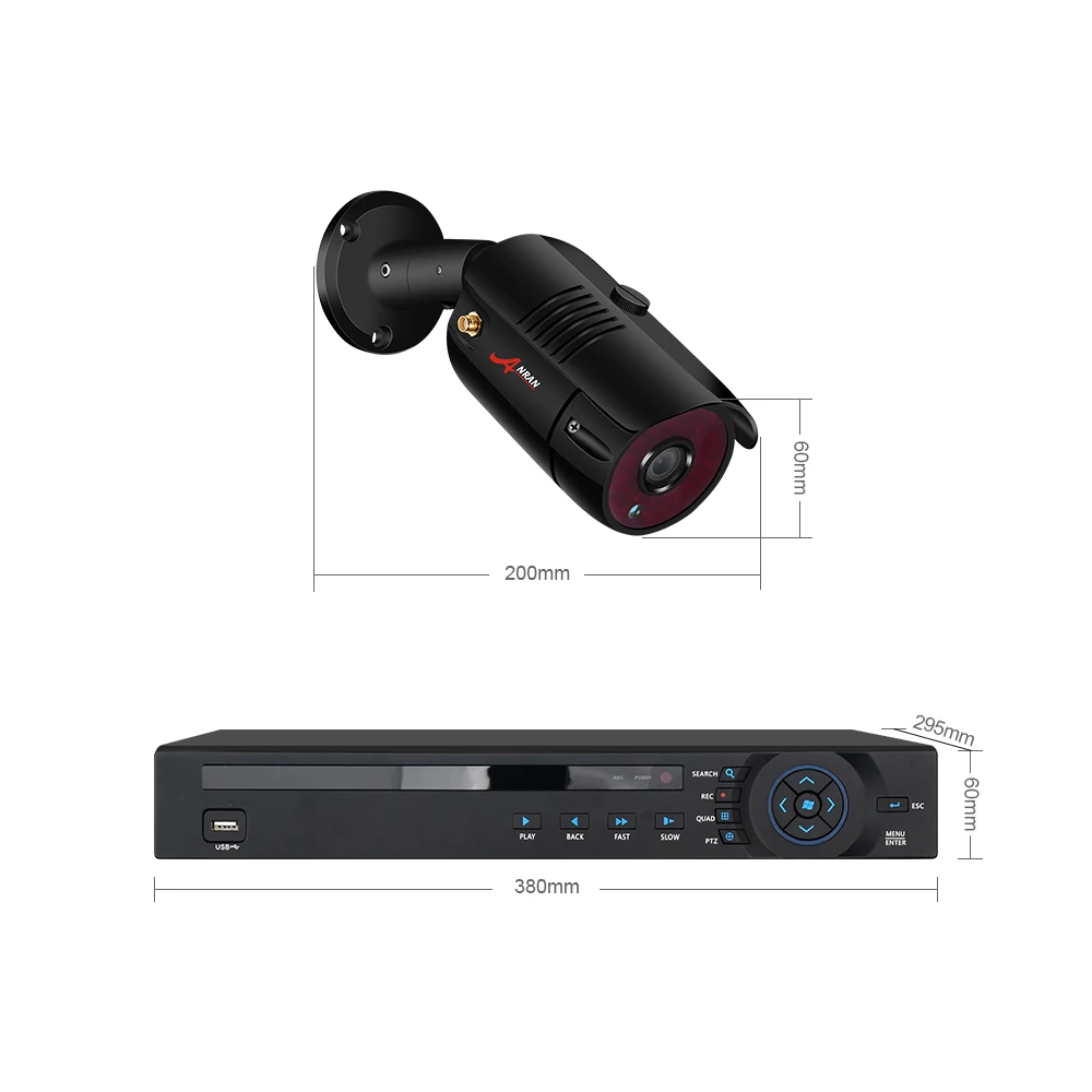 ANRAN 16CH POE 1080P HD комплект видеонаблюдения Система безопасности камеры наружного ночного видения IP комплекты камер CCTV системы