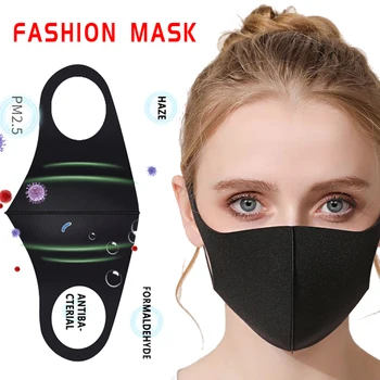 

10PC Mian Kou Zhao Anti-Haze Washable Reusable Women Men's Dust Mask Anti-Infection Breathable Protective Masks Fashion Mask