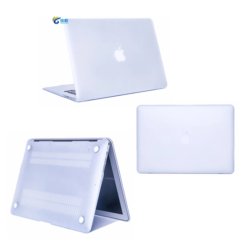 Матовый полный чехол для ноутбука MacBook Air 13 A1932 Pro retina 11 12 13 13,3 15 15,4 сенсорный экран, для Macbook New Pro 13 A2159 - Цвет: Прозрачный