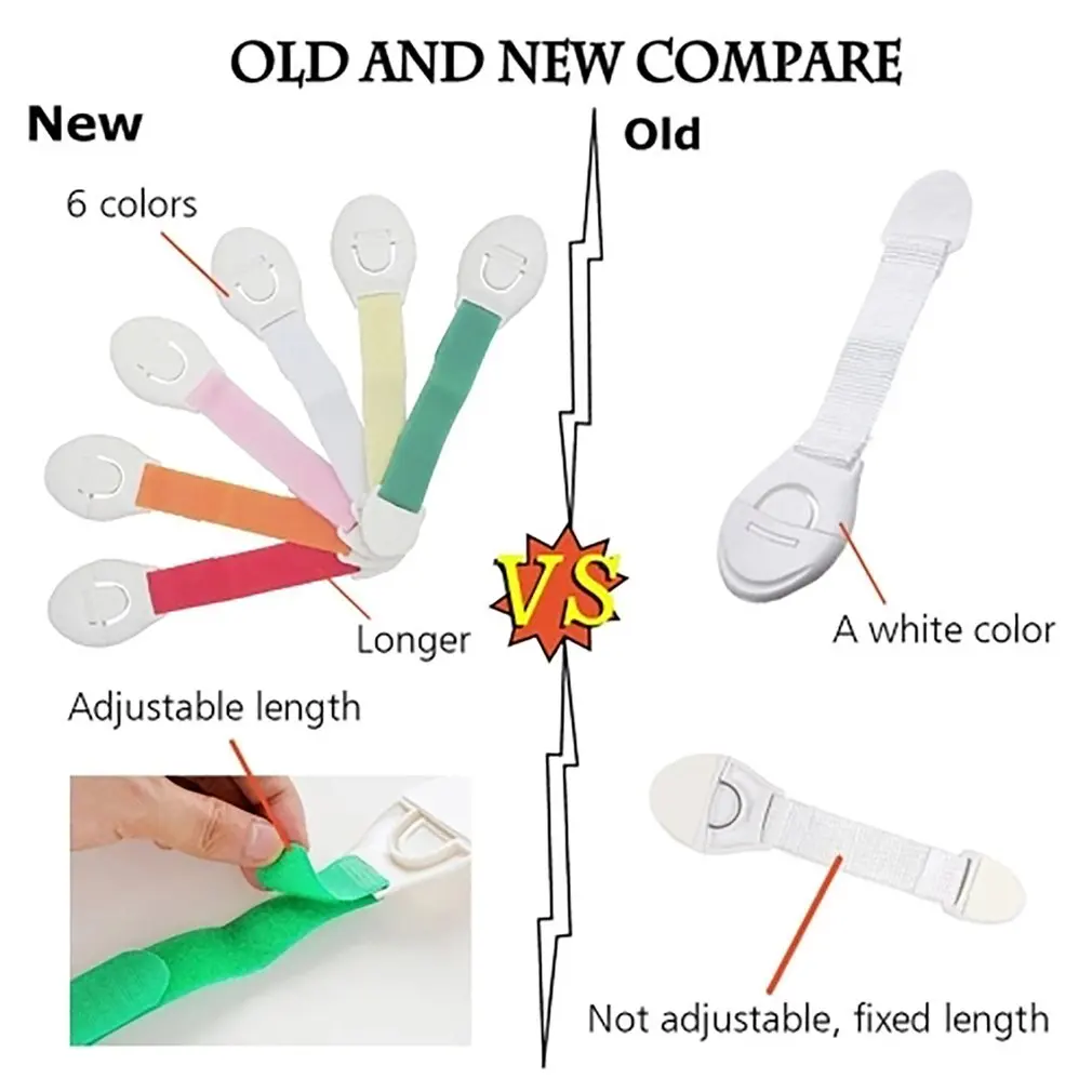 30 pcs Multi-function Child Baby Safety Lock Cupboard Cabinet Door Drawer Safety Locks Children Security Protector Kids Care Hot