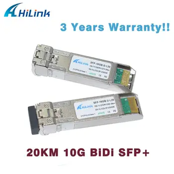 

10Gb/s SFP+ Bi-Directional Transceiver, 20km 1270/1330nm 10G BIDI SFP LC/UPC ,DDM