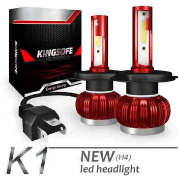 

2pcs K1 H4 72W 8000LM IP68 6000K White COB LED Car Auto Headlight Kit for Car / Truck / SUV /RV