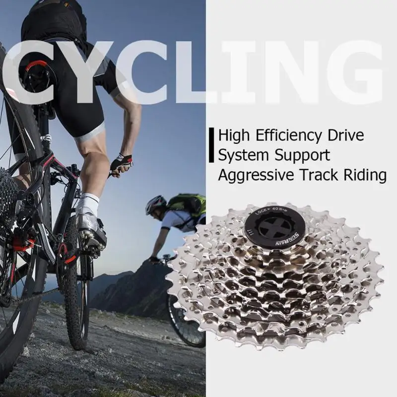 27 скоростей горный велосипед Freewheel 9-Piece MTB кассета маховик звездочка