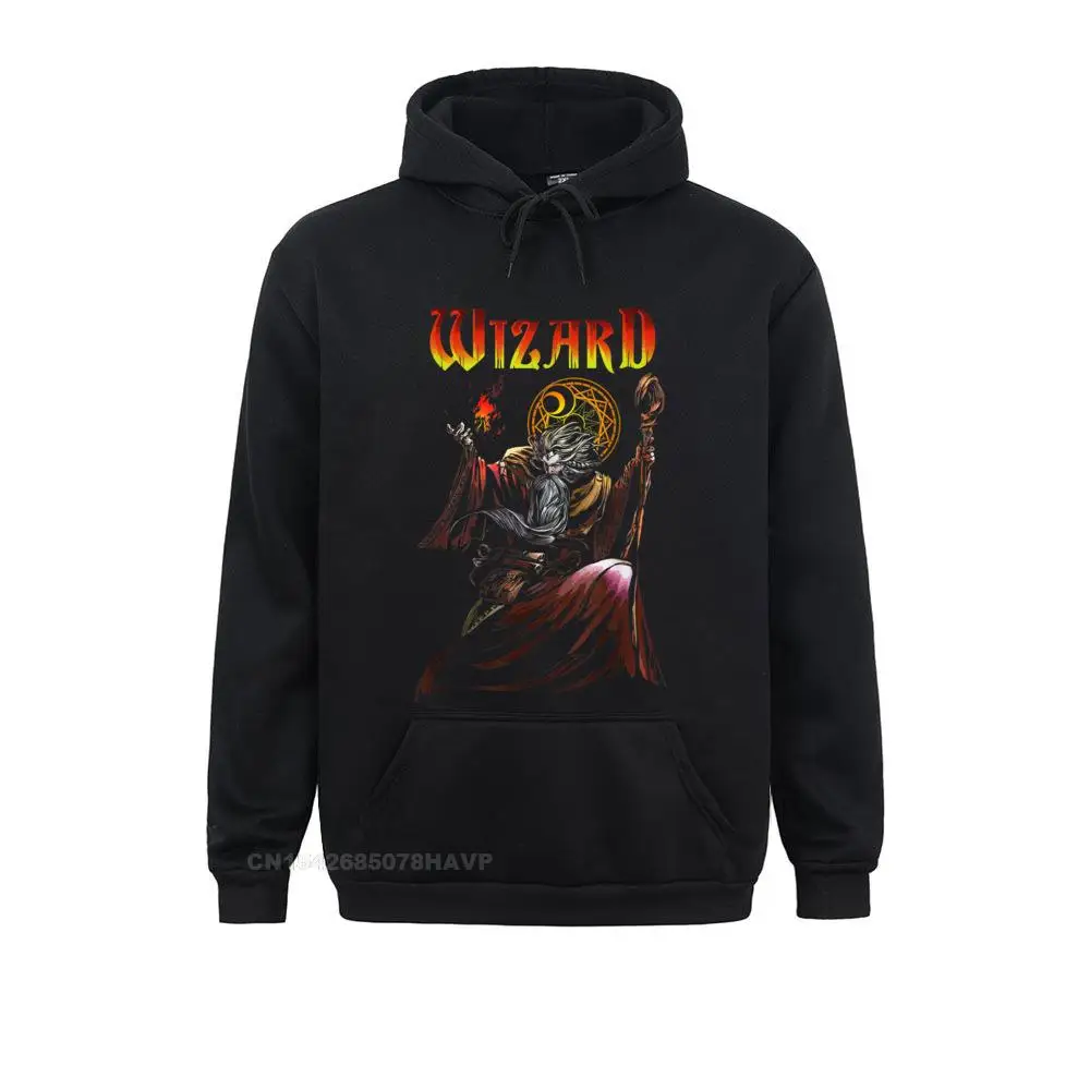 Wizard Magic Fantasy RPG Dungeons Roleplaying Gamer T-Shirt__97A1967 Hoodies Wholesale Sweatshirts Hip hop Long Sleeve Student Clothes Wizard Magic Fantasy RPG Dungeons Roleplaying Gamer T-Shirt__97A1967black