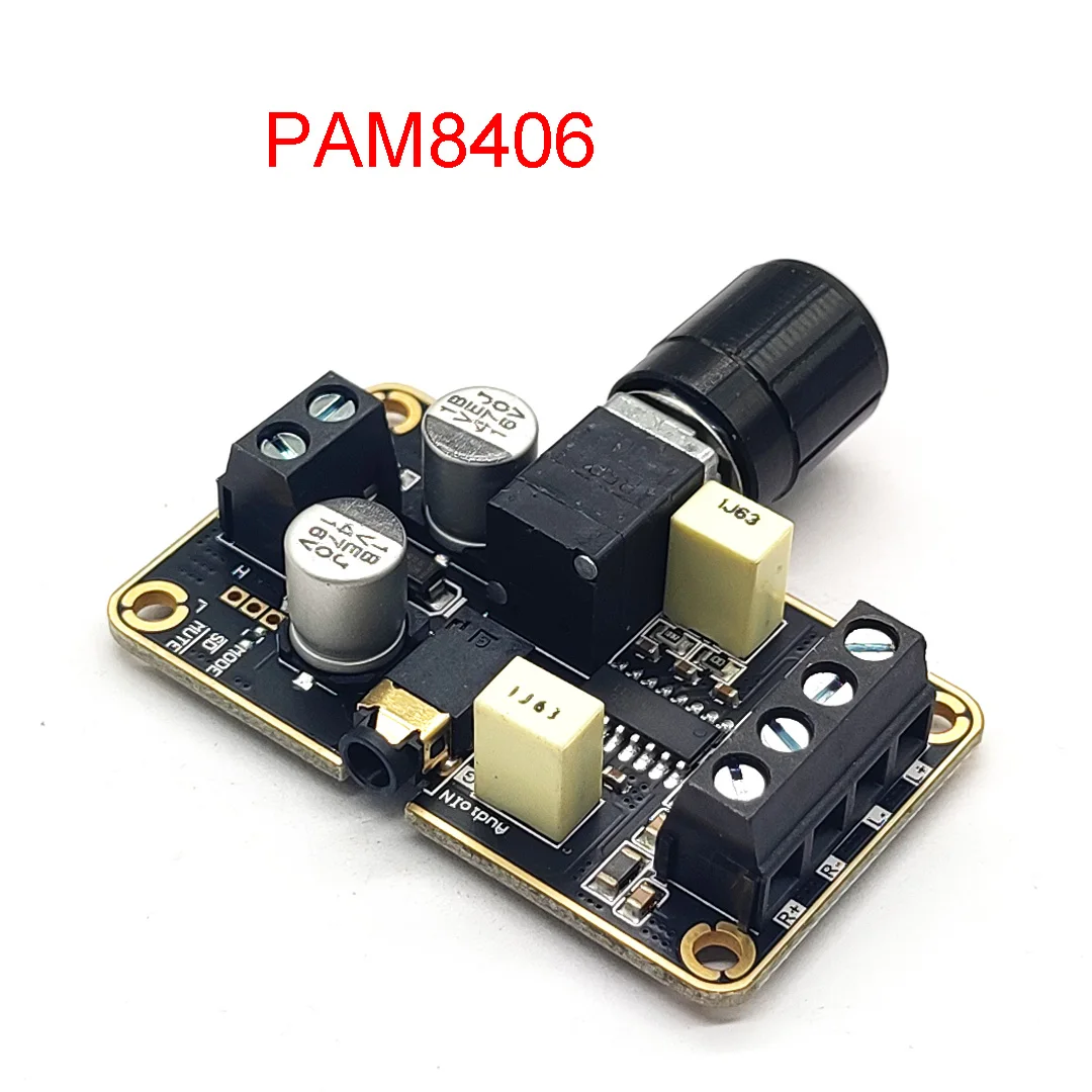 PAM8406 Digital Power Amplifier Board Class D DIY Small Speaker Dual
