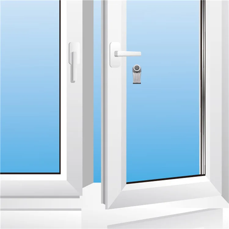 Door block alarm and window shock alarm, door and window security anti-theft device