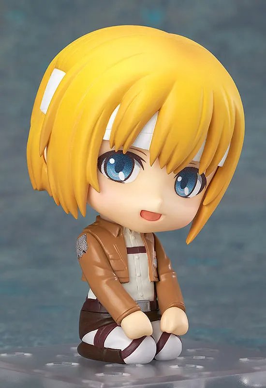 PrettyAngel-Подлинная фигурка компании Good Smile Nendoroid 435 атака на Титанов Армин арлерт