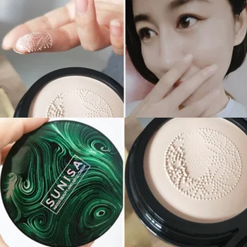 

2020 Mushroom Head BB Air Cushion Foundation CC Cream Concealer Whitening Makeup Cosmetic Waterproof Brighten Face Base TSLM2